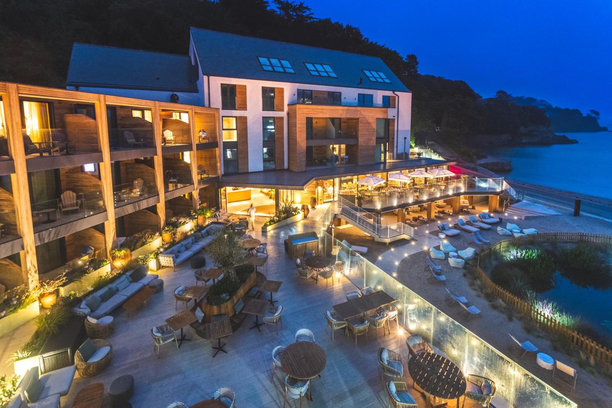 Harbour Beach Club, Hotel & Spa Salcombe Exterior foto