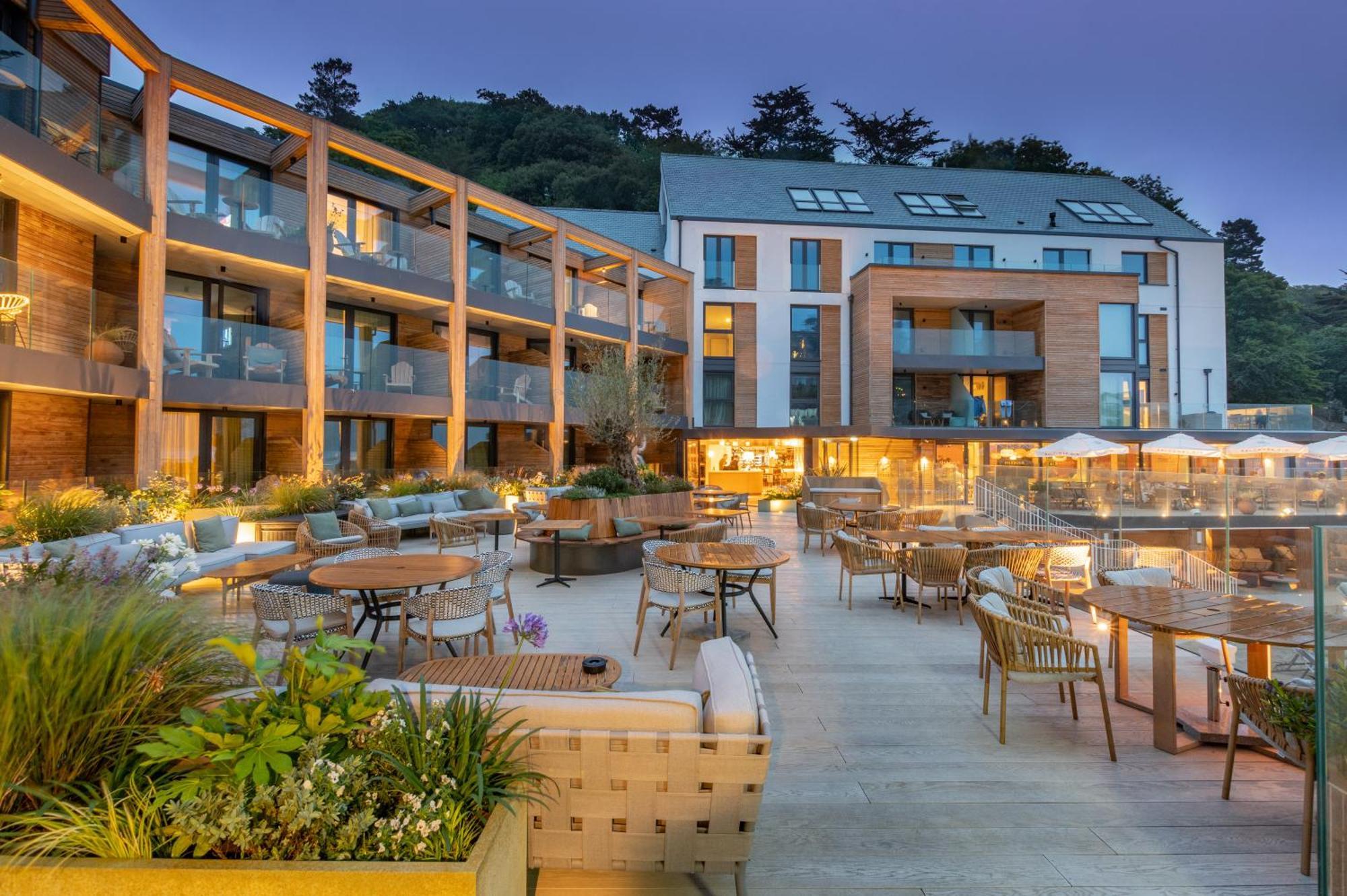 Harbour Beach Club, Hotel & Spa Salcombe Exterior foto